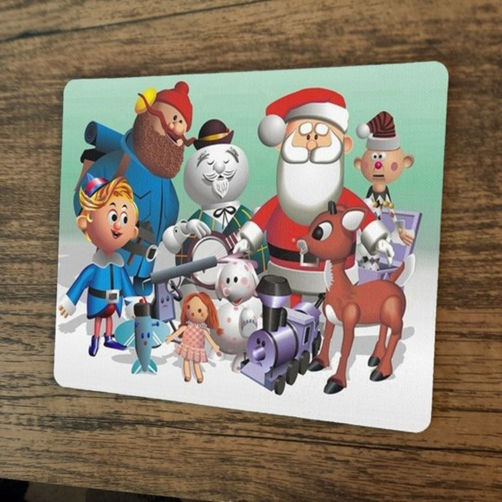 Rudolph Red Nosed‎ Reindeer Mouse Pad